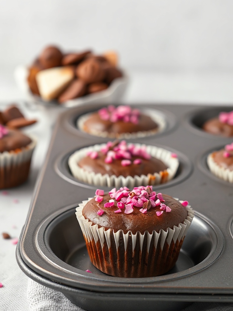 muffin chocolat preparation