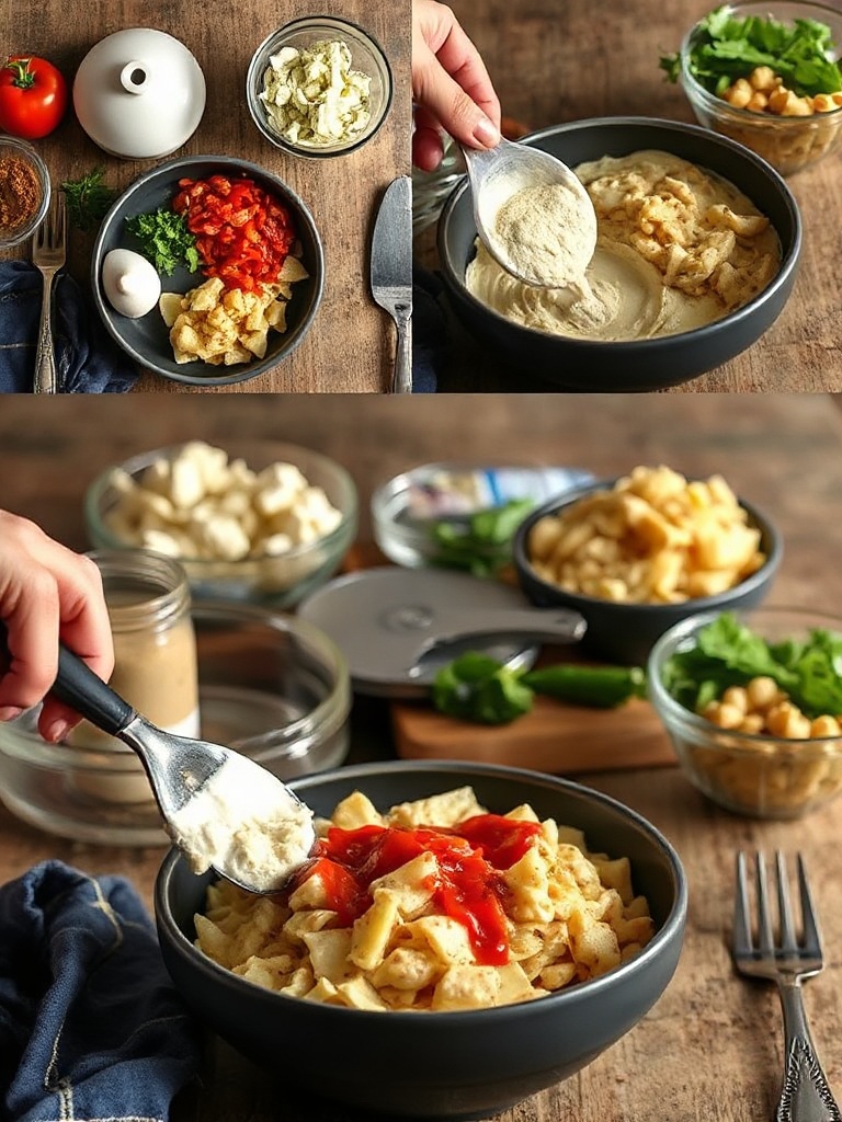 recette houmous preparation