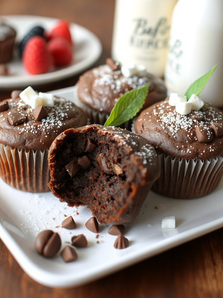 muffin chocolat