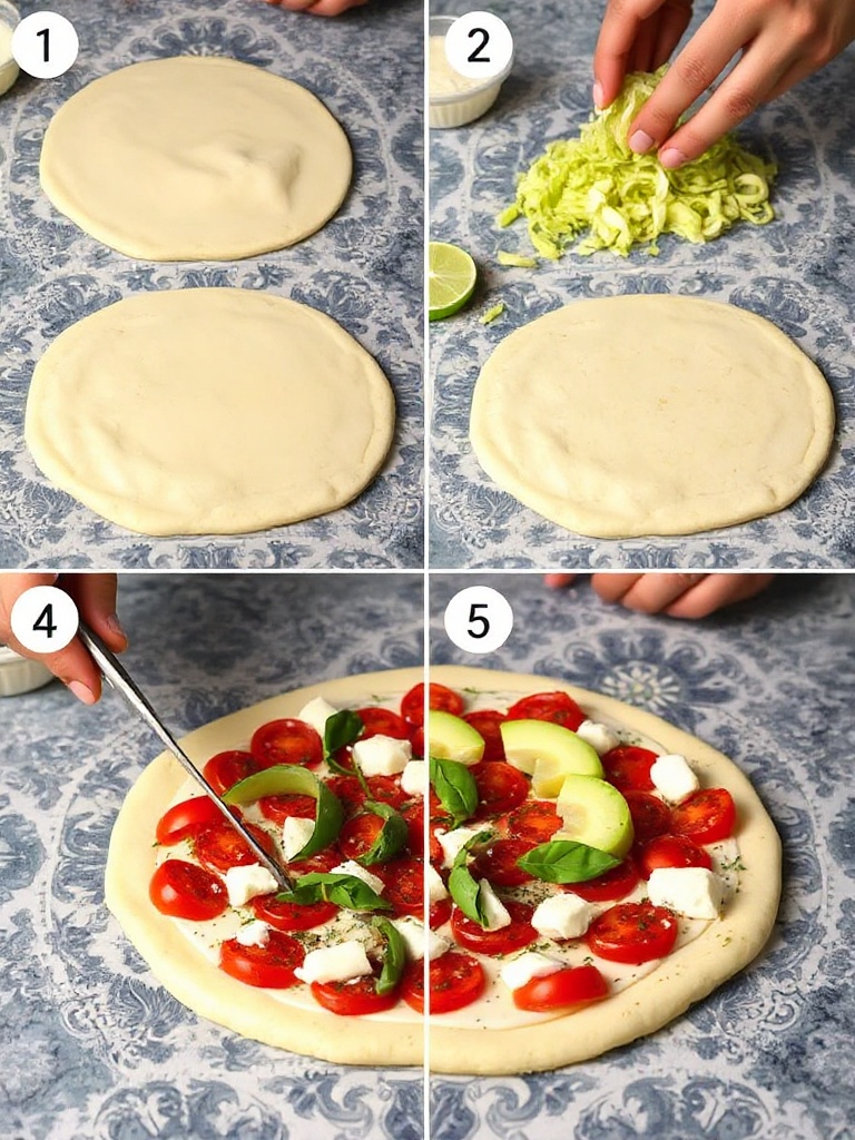 recette pate a pizza preparation
