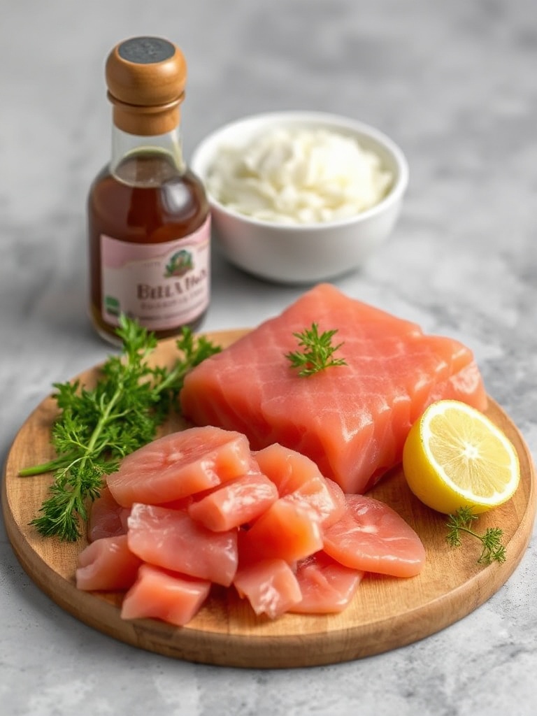tartare de saumon ingredients