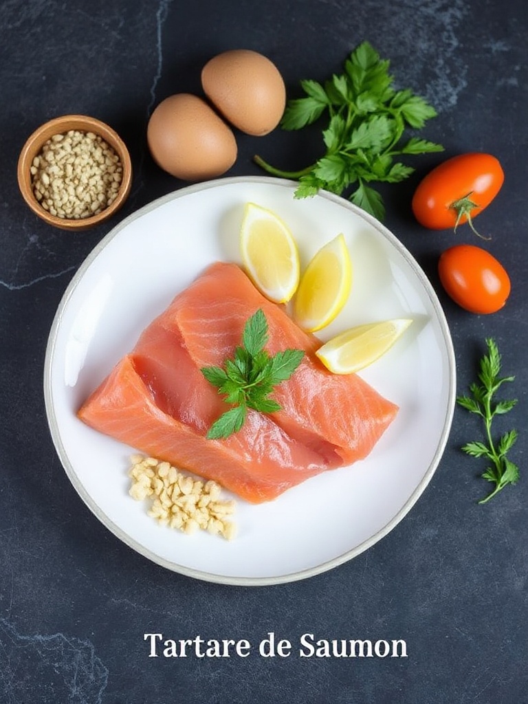tartare de saumon ingredients