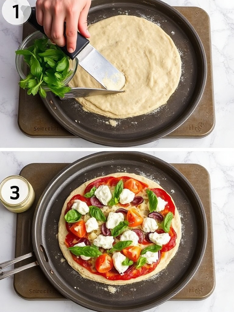 recette pate a pizza preparation