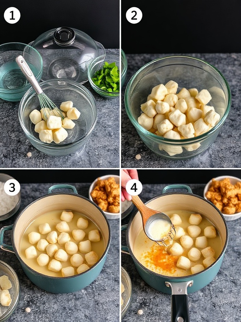 soupe aux choux preparation