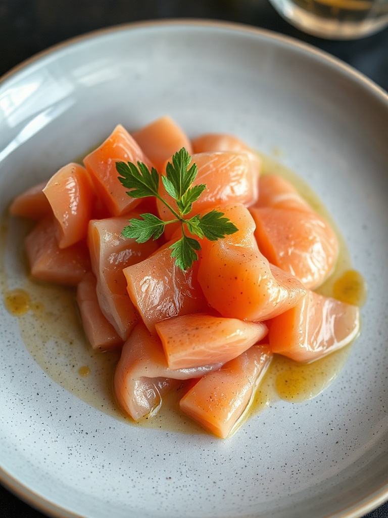 tartare de saumon