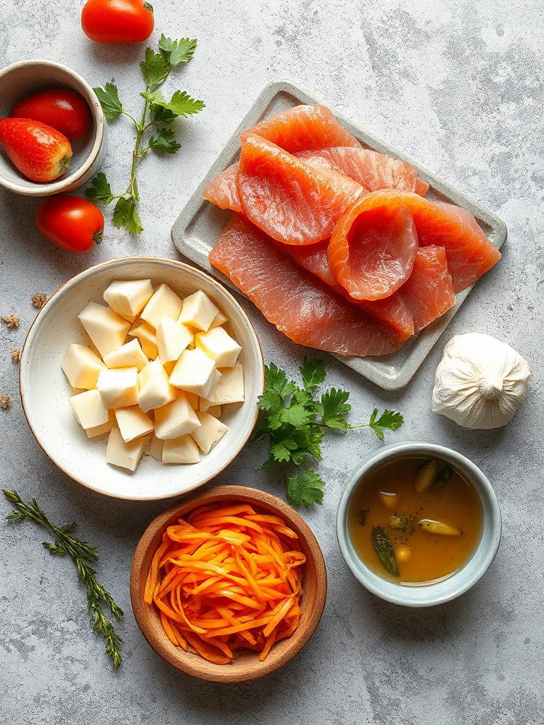 tartare de saumon ingredients