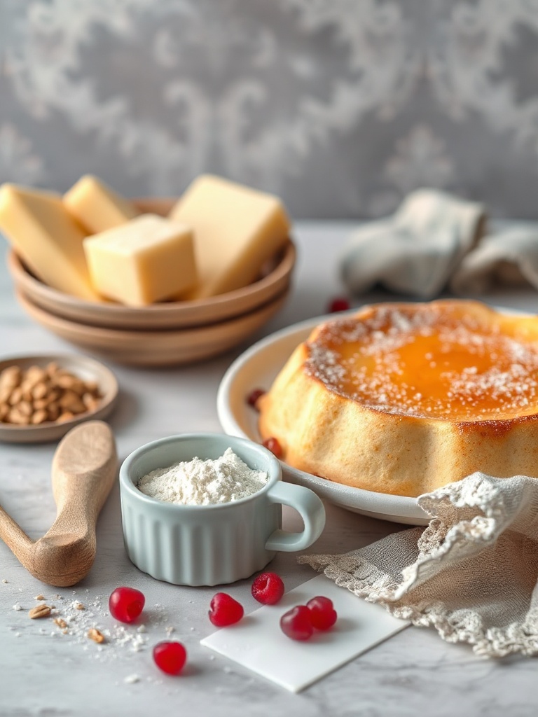 recette flan patissier ingredients