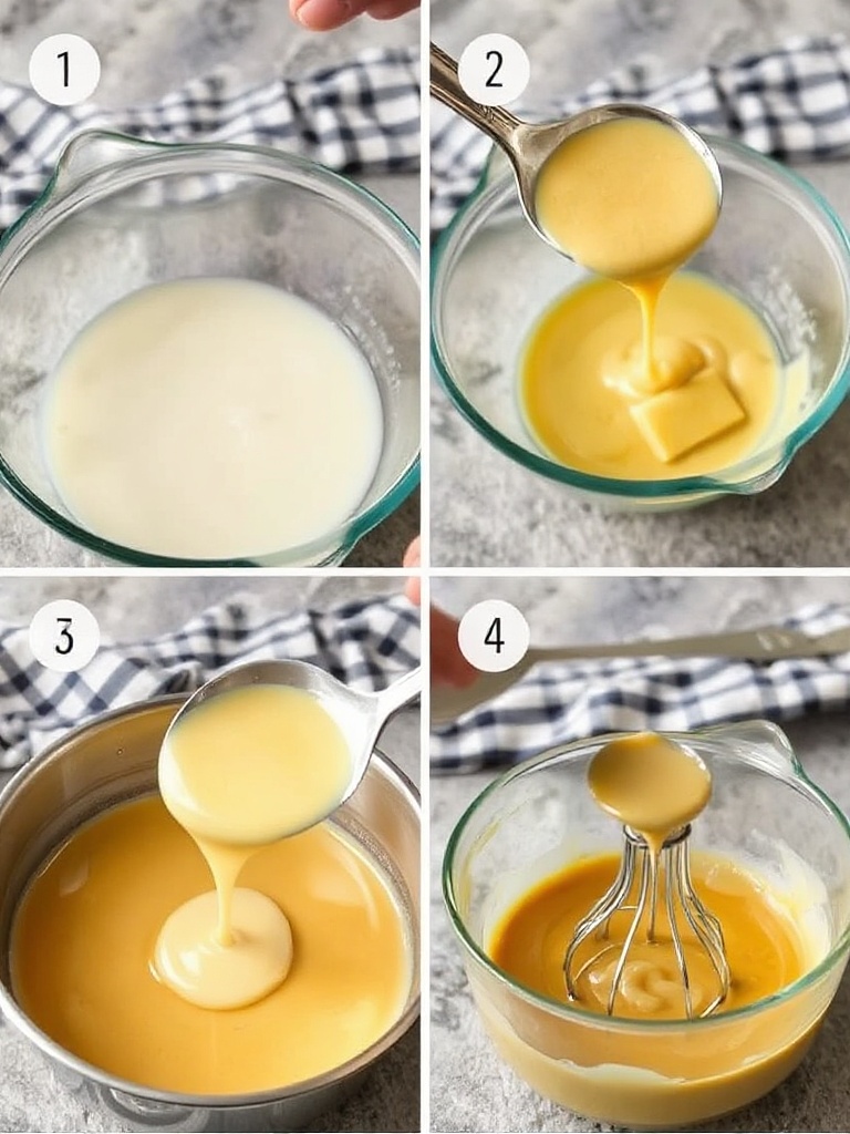 caramel au beurre salé preparation