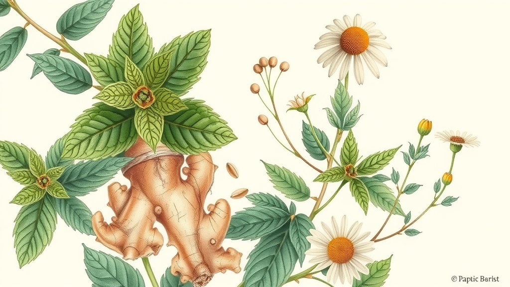 Fitoterapia para Digestão: Ervas que Melhoram a Saúde Intestinal