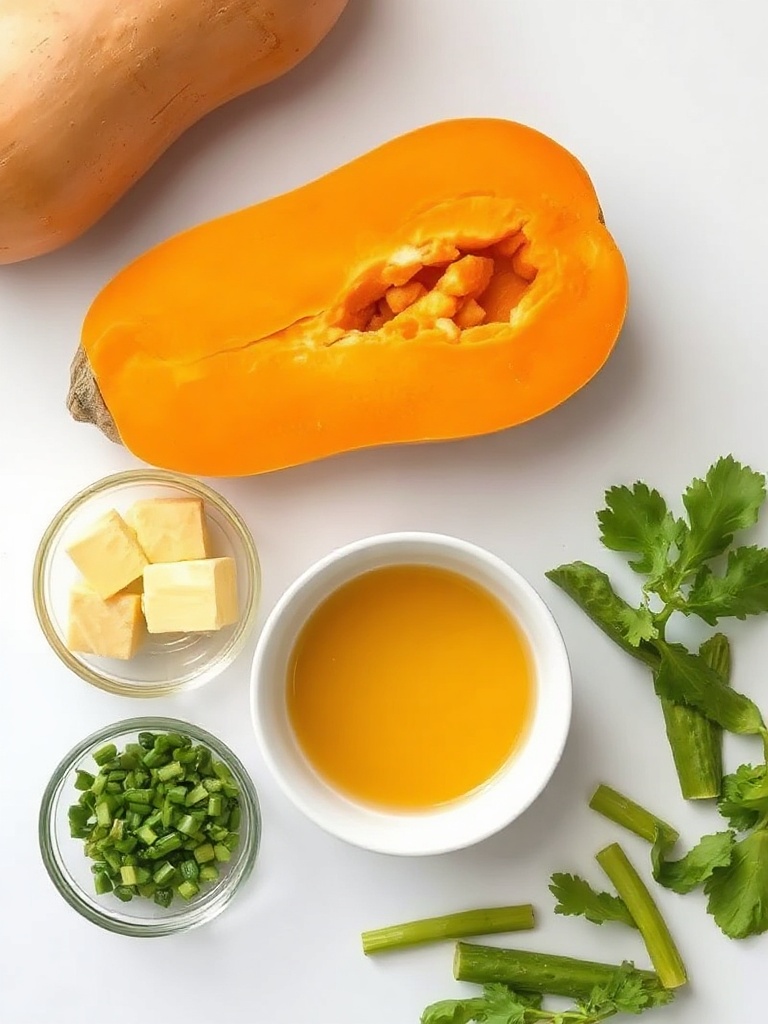 butternut au four ingredients