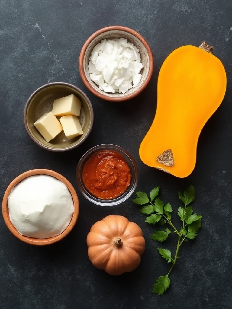 butternut au four ingredients
