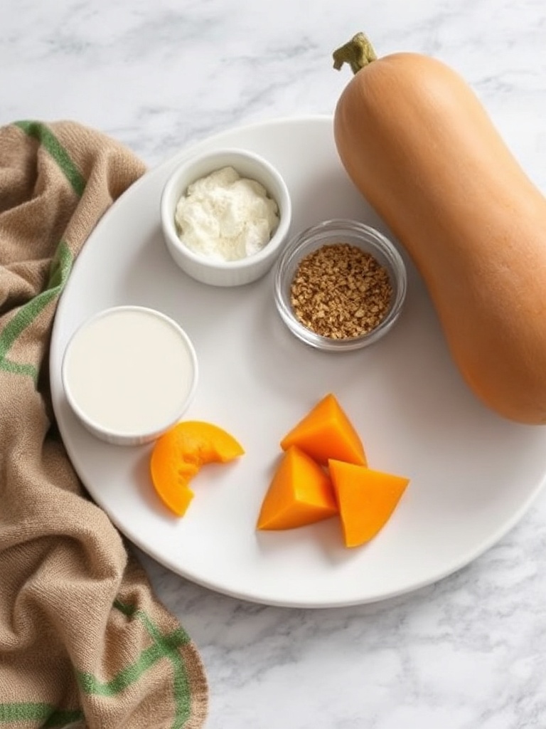 butternut au four ingredients