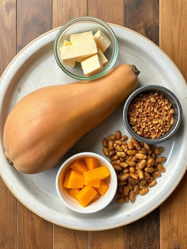 butternut au four ingredients