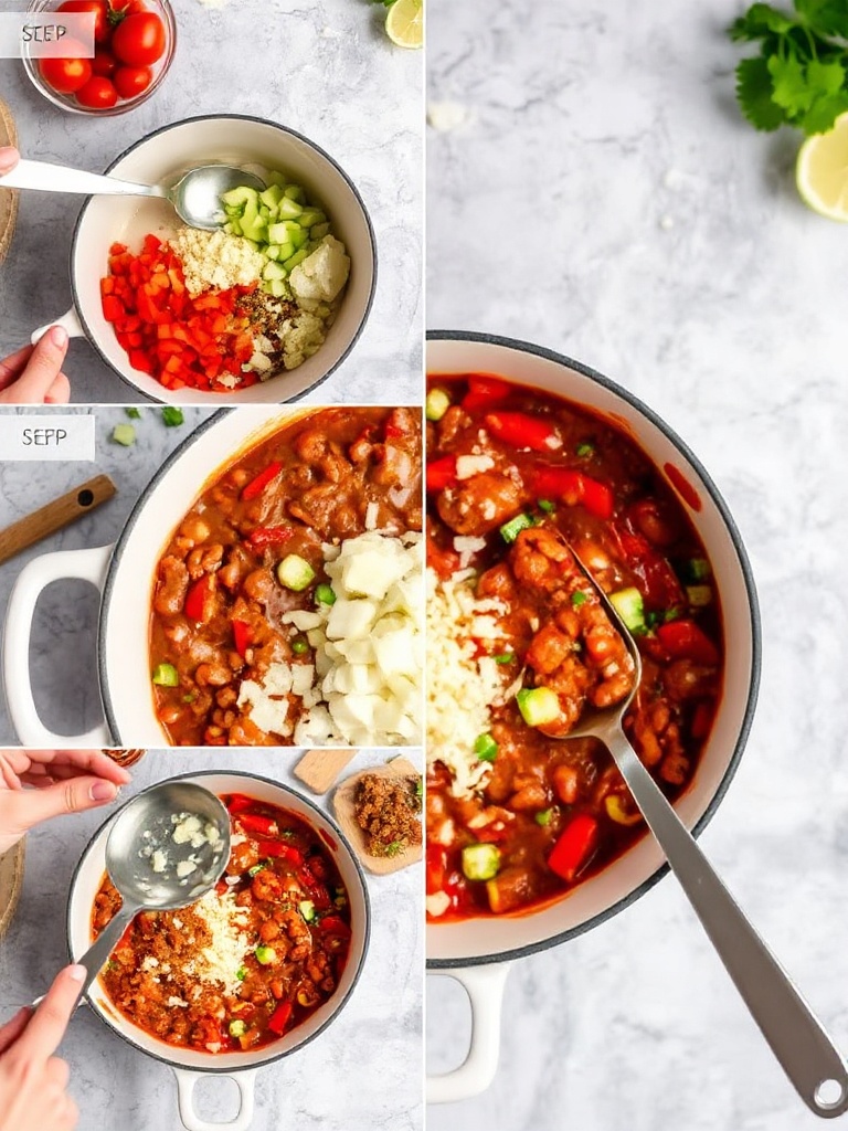 chili cone carne recette preparation