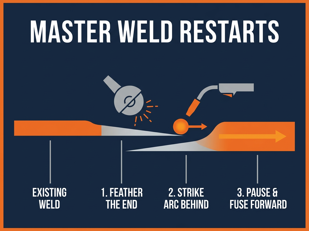 How to Master Weld Restarts: Pick Up Where You Left Off Like a Pro