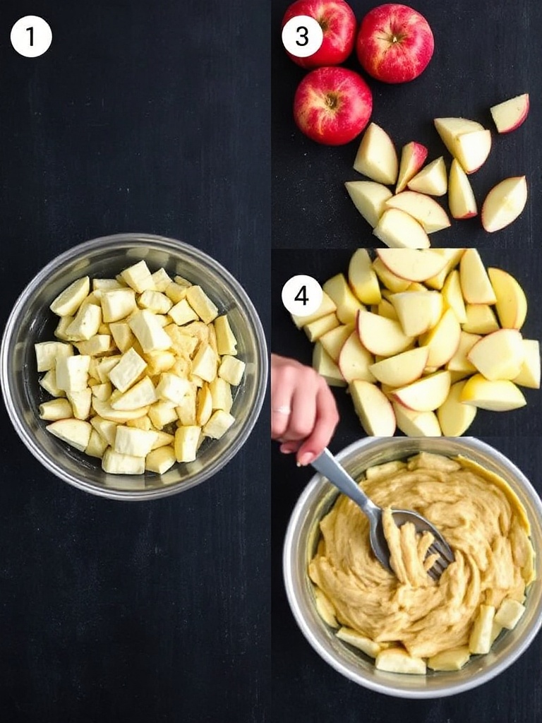 croustade aux pommes preparation