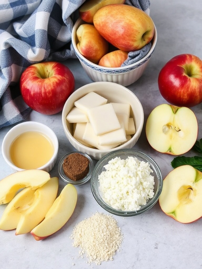 croustade aux pommes ingredients