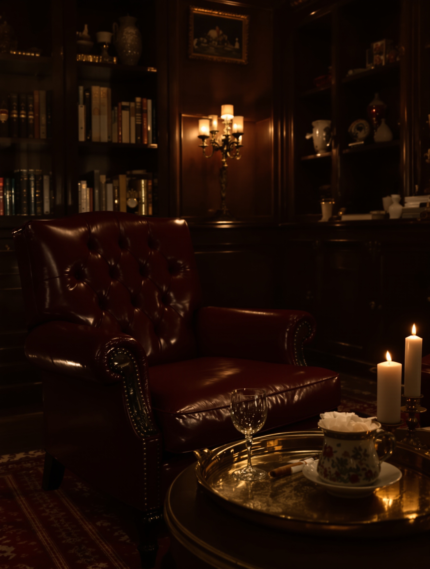 Wewangian Il Padrino, sebuah ruang kerja bergaya dunia Godfather, kursi kulit sang don masih terasa hangat, aroma amaretto dan asap cerutu masih melayang di udara.