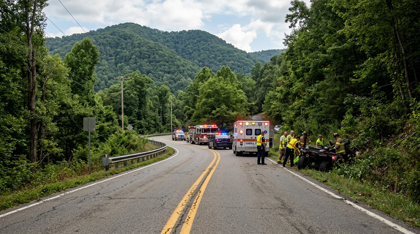 Cabell County ATV Crash Claims One Life In Ona