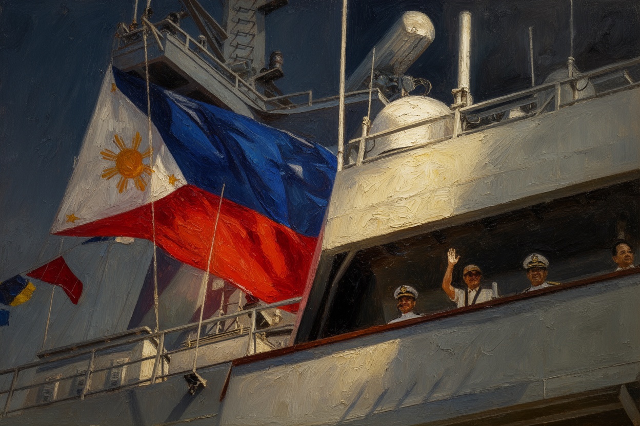 Philippines Commissions New OPV BRP Rajah Lakandula