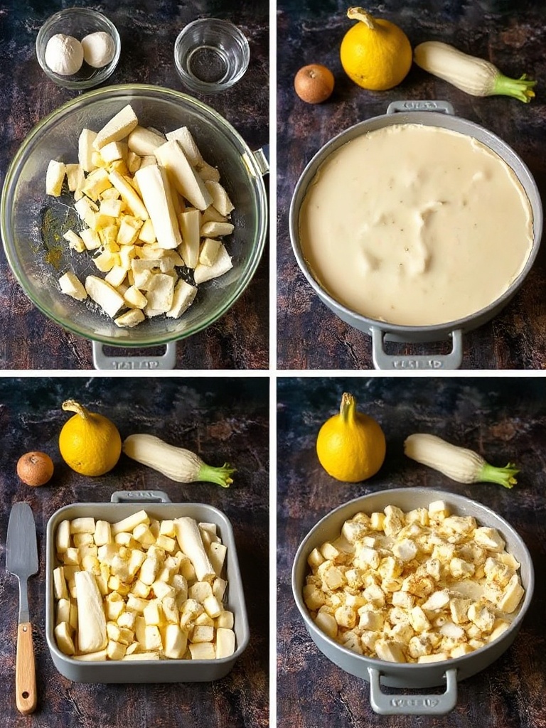 gratin de chou fleur preparation