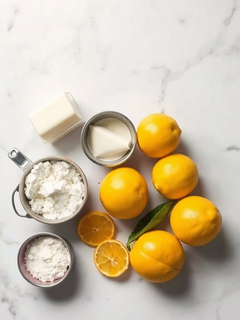 tarte citron meringuée ingredients