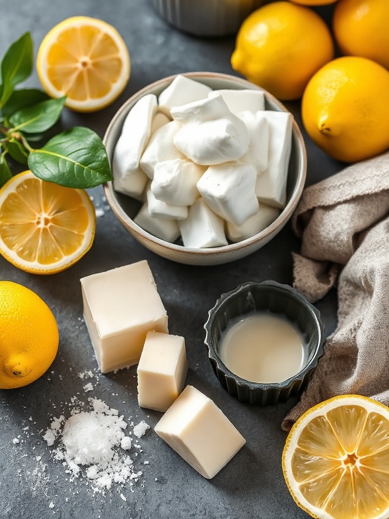 tarte citron meringuée ingredients