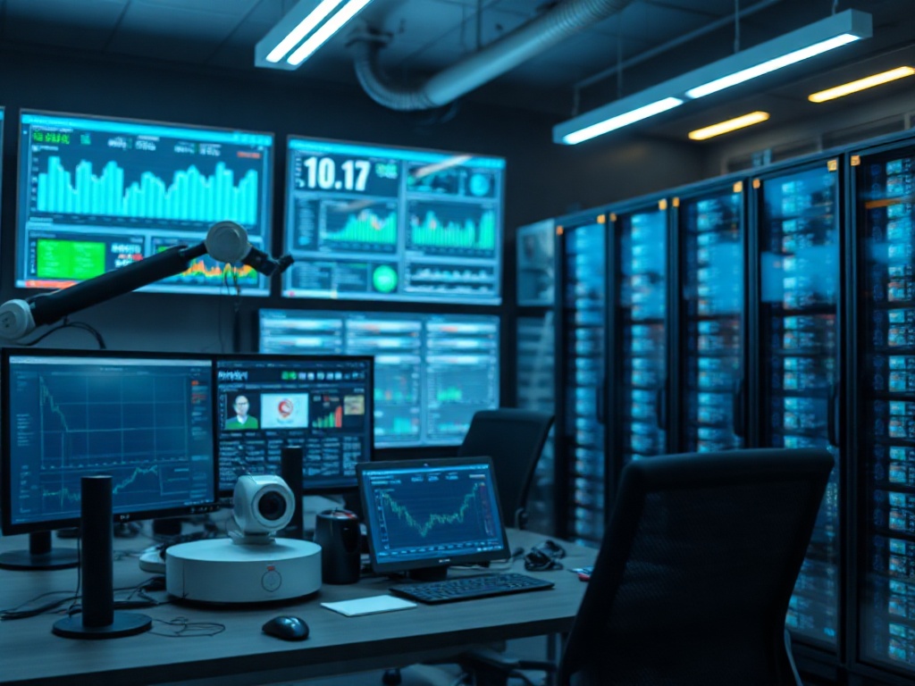 Illustration of AI financial modeling overcoming human bias in investment analysis and decision-making