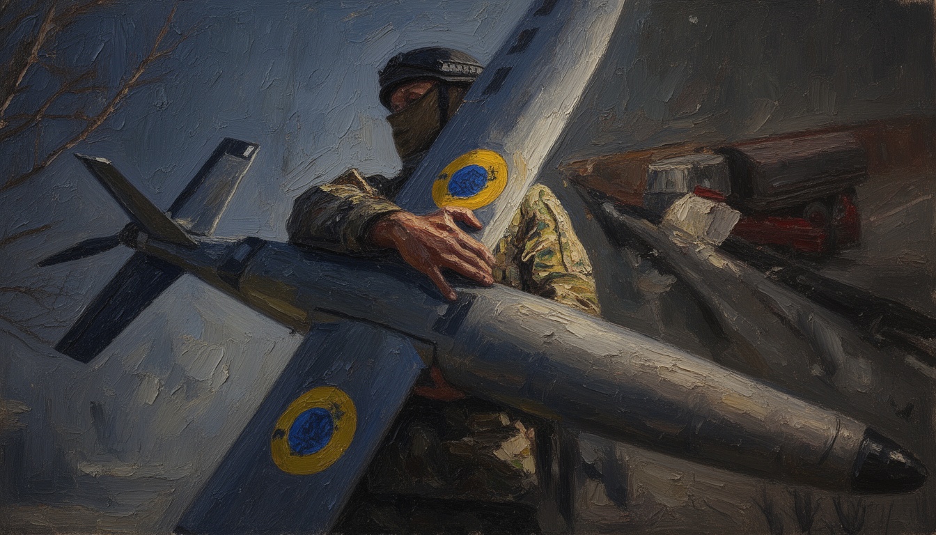 Ukraine Executes AI-Driven Drone Attacks on Russian Logistics