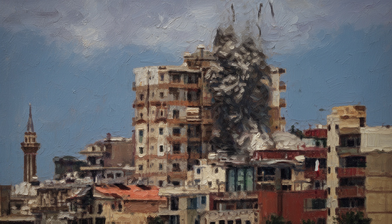 Israeli Air Strikes Target Lebanese City of Tyre after Iranian Warning