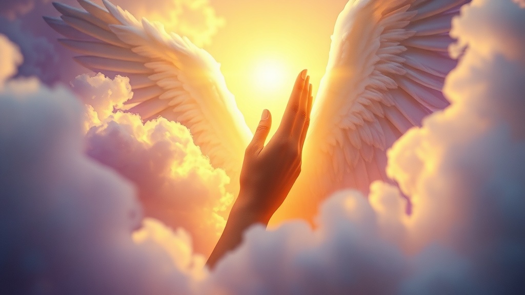 Sonhar com Anjo Tocando Ombro: Proteção Divina
