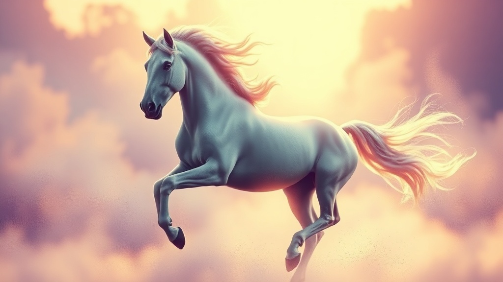 Sonhar com Cavalo Branco Galopando: Simbolismo