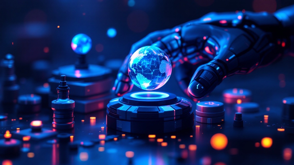 Hero image showcasing AI-powered stock trading tools and digital financial analytics interface