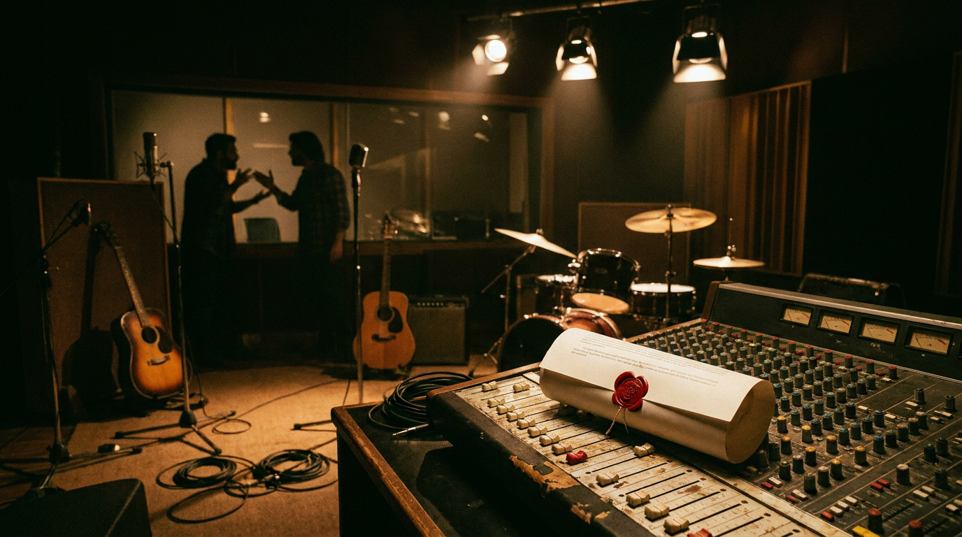 Musicians Just Sued Their Own Labels Over AI