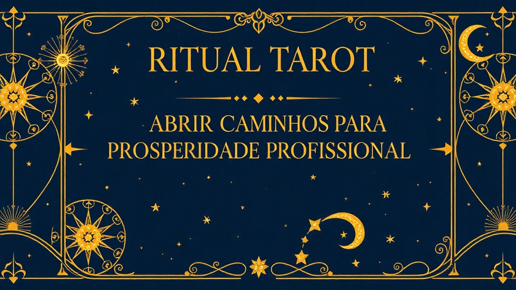 Ritual Tarot: Abrir Caminhos para Prosperidade Profissional