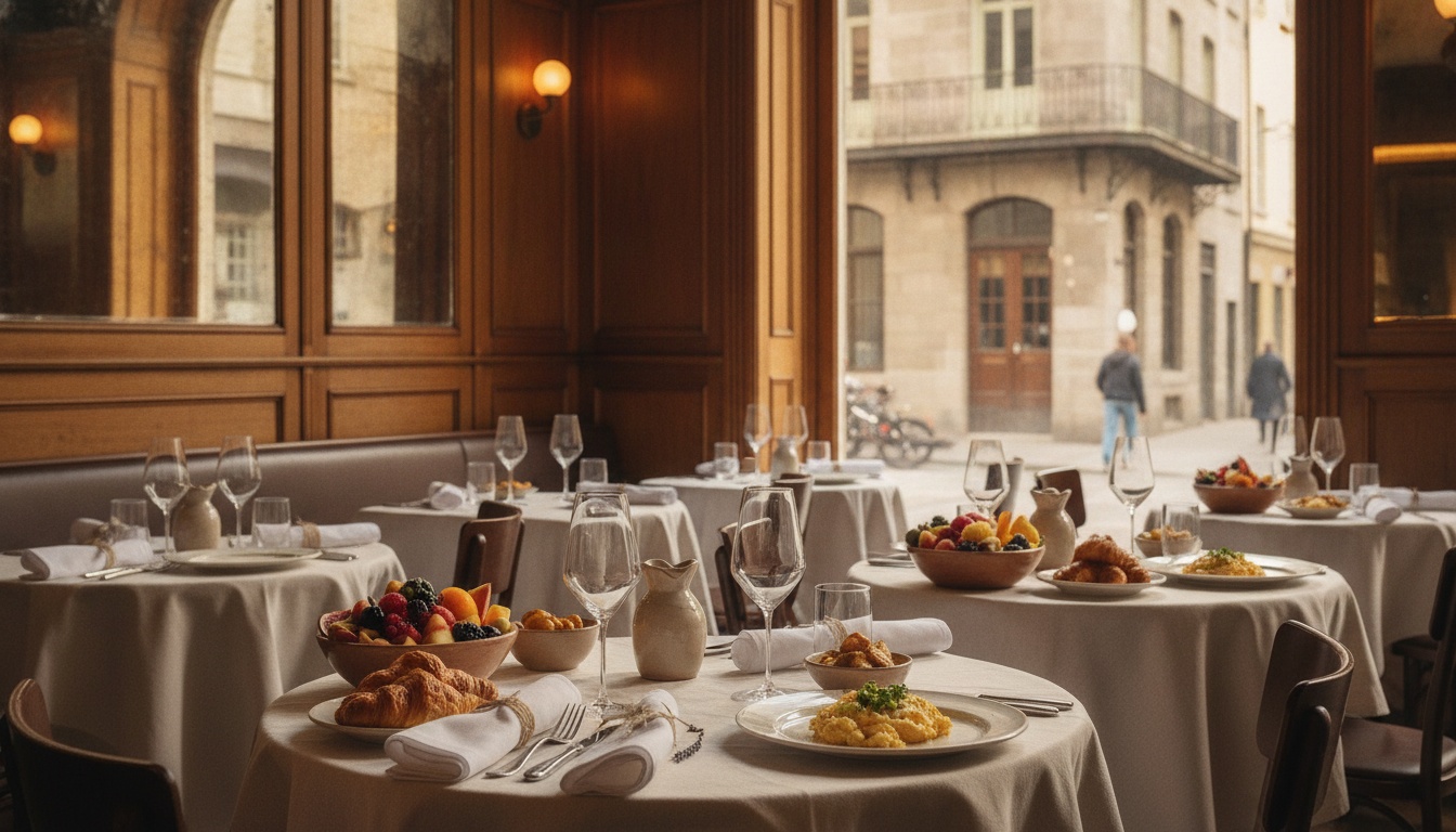 Ambiance brunch stylé à Montréal