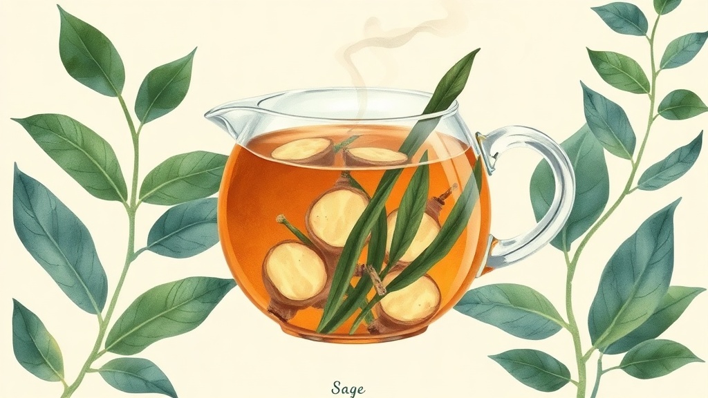 Infusão de Sálvia e Gengibre: Como Fazer em Casa