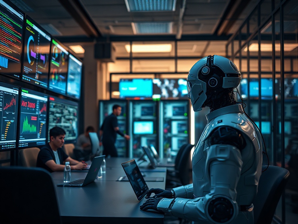 Illustration of AI-powered async standups reducing 11.2 hours weekly in AI-assisted software development teams
