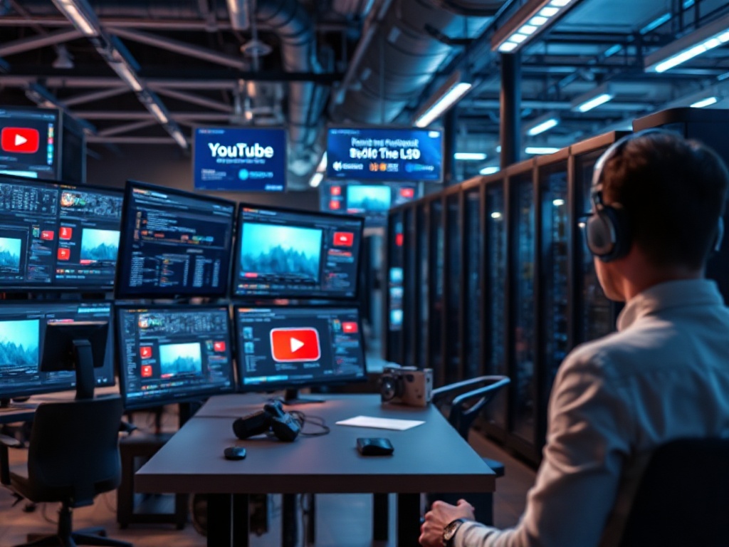 YouTube logo with AI tool icons representing free AI training platform for AI tools enthusiasts