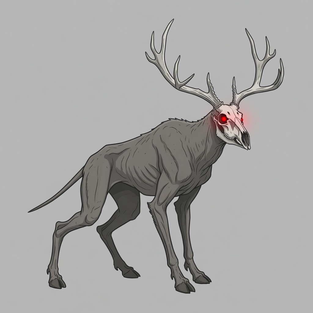 Wendigo Deer Skull (4)