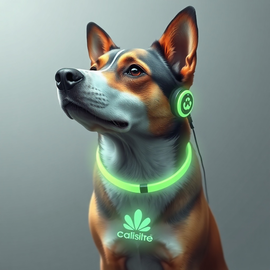 Dog — cyber-zen style