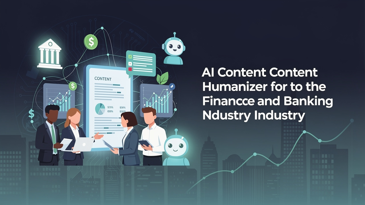 AI Content Humanizer for Finance and Banking Industry