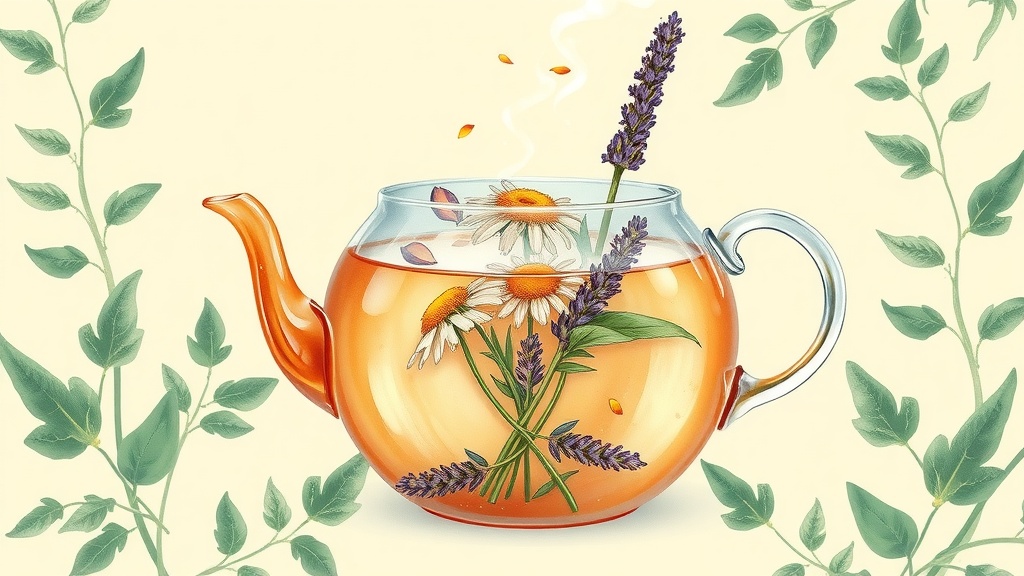 Infusão de Camomila e Lavanda: Receita Relaxante