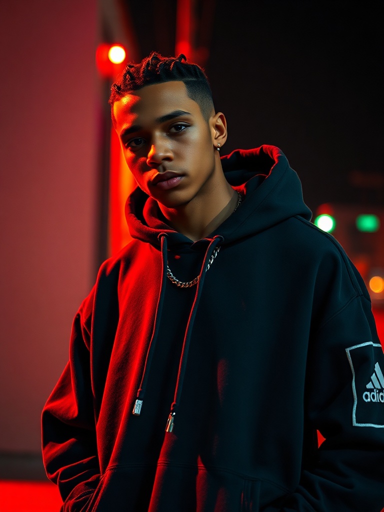 Oversized Graphic Hoodie