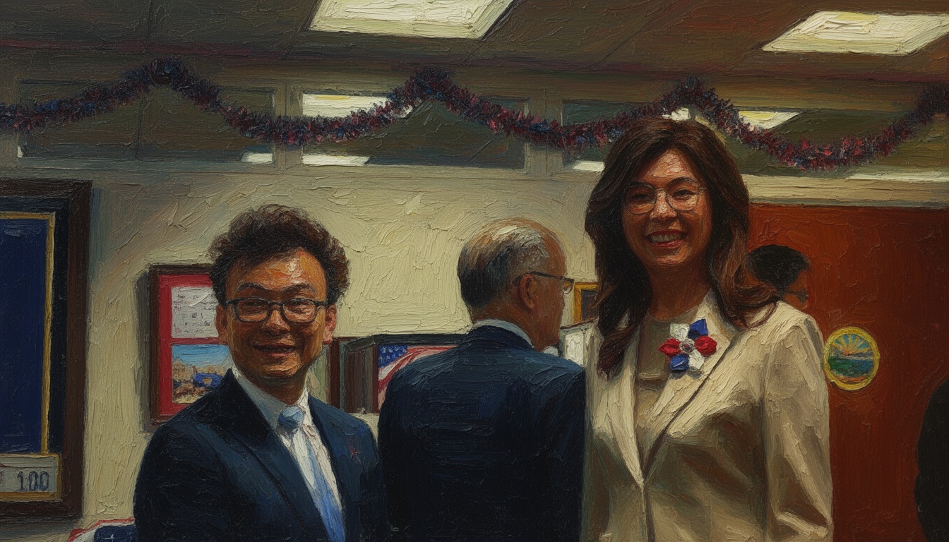 Taiwan KMT Leader Discusses Defense with US Lawmakers