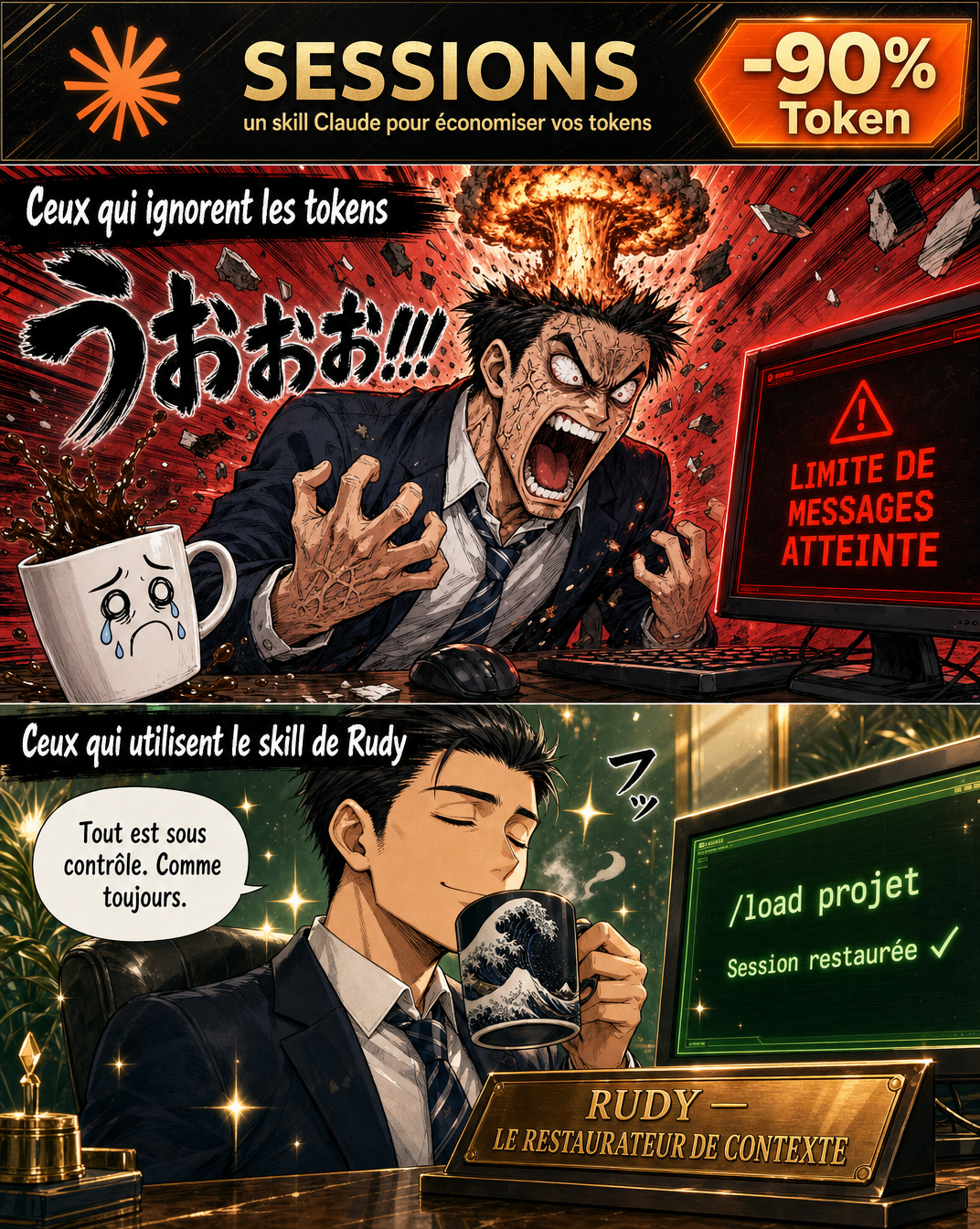 Limite de contexte et sessions Claude