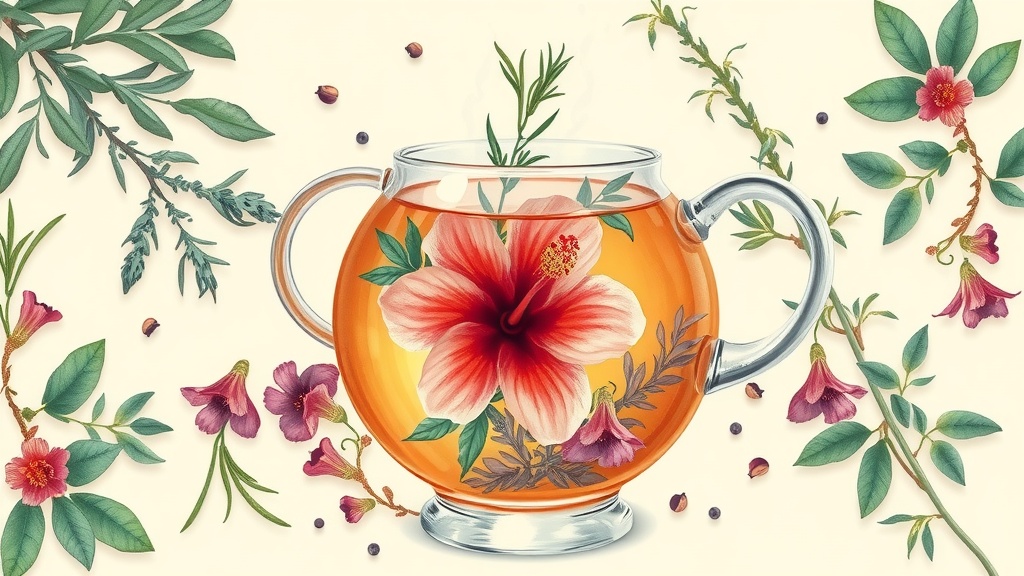 Chá de Hibisco com Alecrim: Receita Passo a Passo