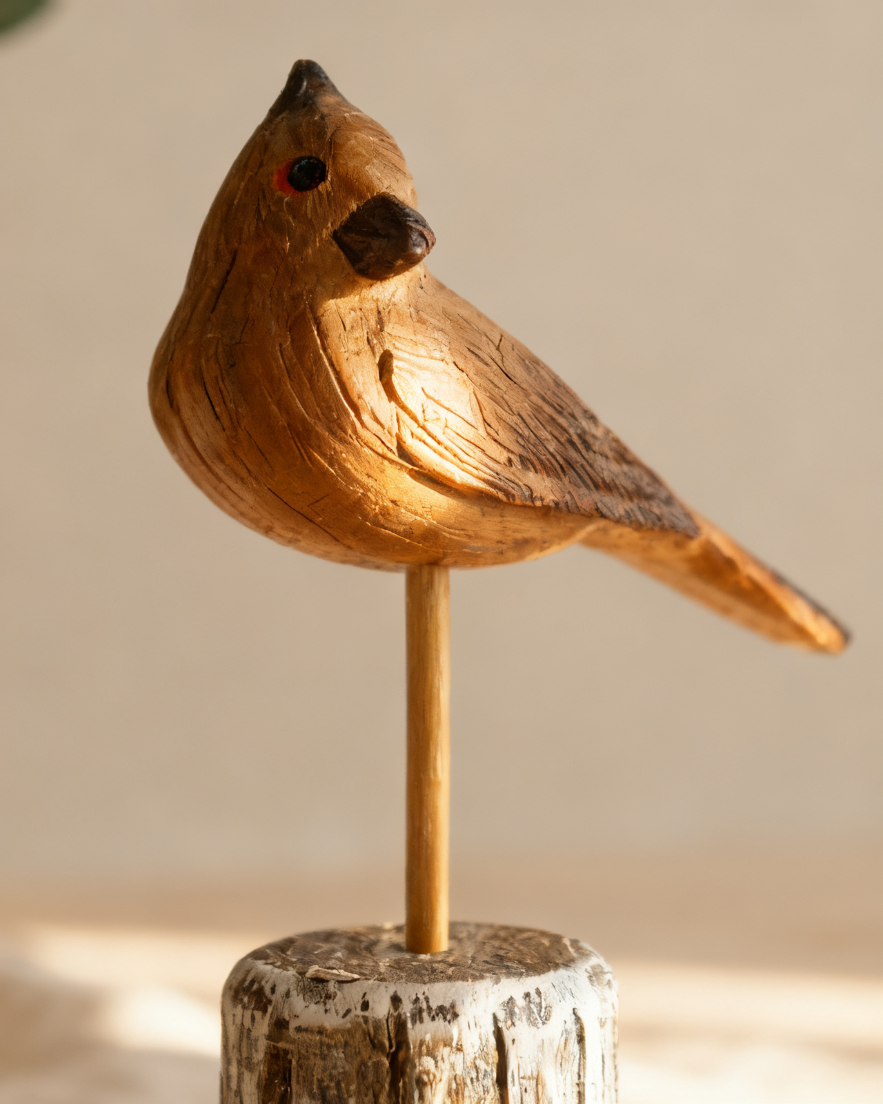 Grain and tool-mark detail