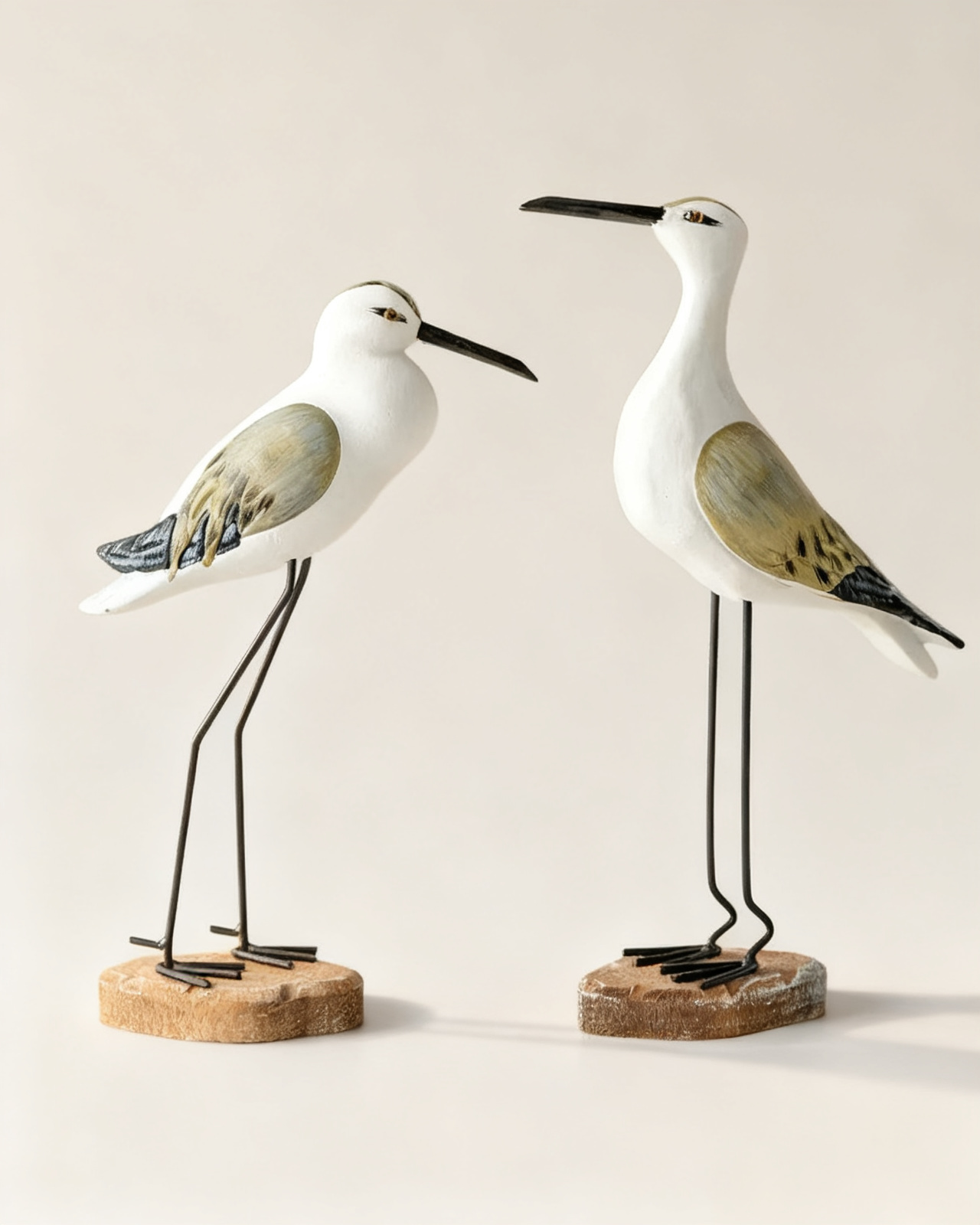Studio front view of the pair