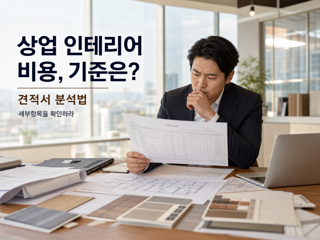 상업공간 인테리어 비용 바꾸고 달라진 것